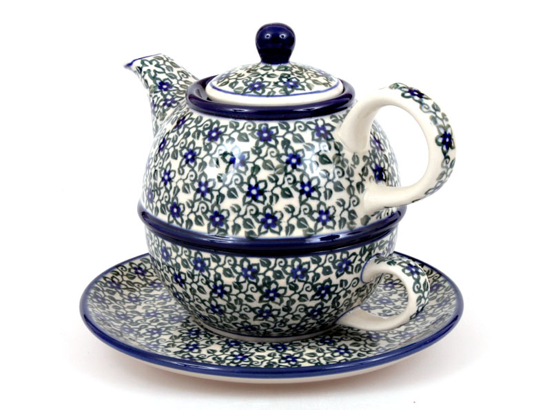 One-cup Teapot 0,6 l+0,25 l   Lobelia
