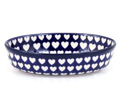 Oval Baking Dish 24 cm (9")   Hearts