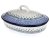 Oval Baking Dish with Lid 36 cm (14")   Lily of the Valley