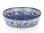 Low Bowl  20 cm (8")  Blue Garden