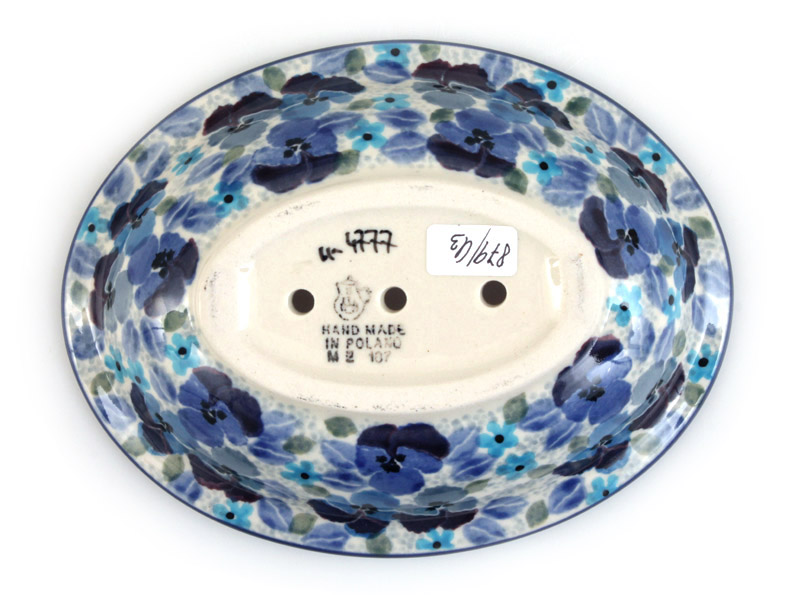 Soap Dish with Holes 14 cm (6")   UNIKAT