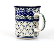 Mug CLASSIC 0,4 l (15 oz)   Blue Leaves