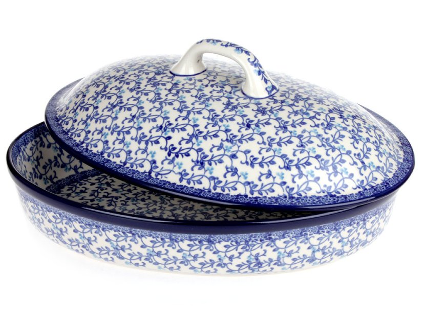 Oval Baking Dish with Lid 31 cm (12")   Veronica
