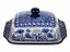 Butter Dish   Blue Garden