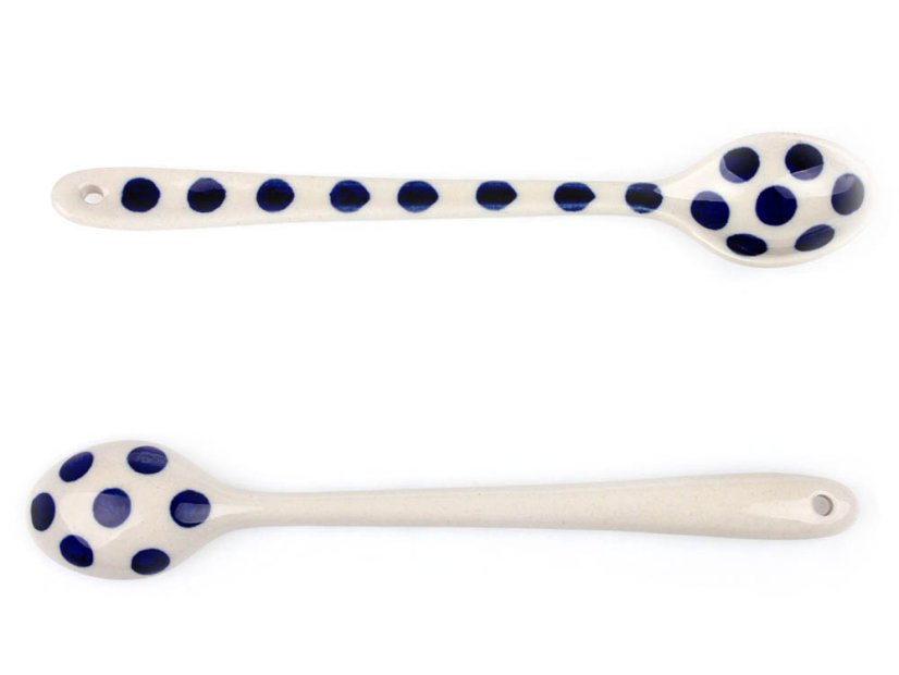lžička dlouhá 17 cm   Puntíky