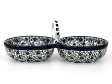 Double Bowl 25 cm   Lobelia
