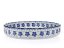 Kuchenform 29 cm   Blauer Stern