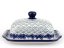Butter Dish   White Lace