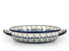 Round Baking Dish 31 cm (12") Flower Garden