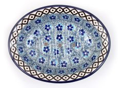 Soap Dish with Holes 14 cm (6") Forget-me-not