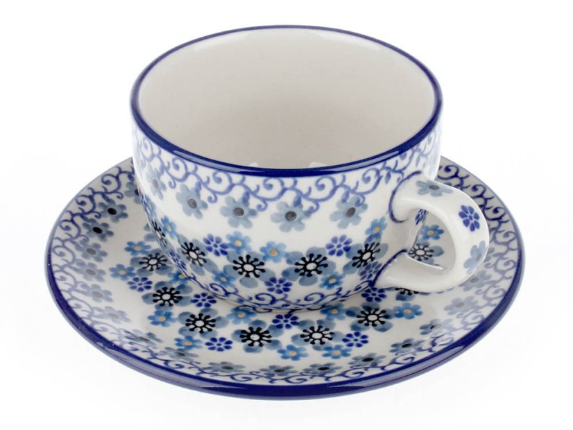 Tasse mit Untertasse 0,2 l   Winter Garten