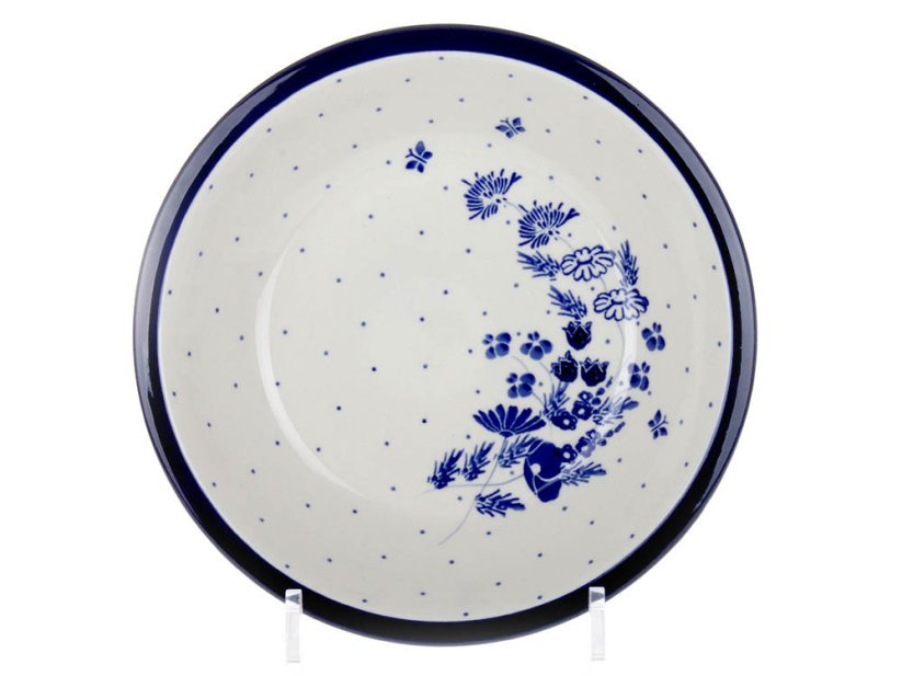 talíř hluboký 21 cm   Něžně modrá