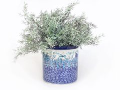 Jar for Utensil 15 cm (6")   Blue Summer UNIKAT