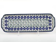 Platter 42 cm (16")   Flax Flower