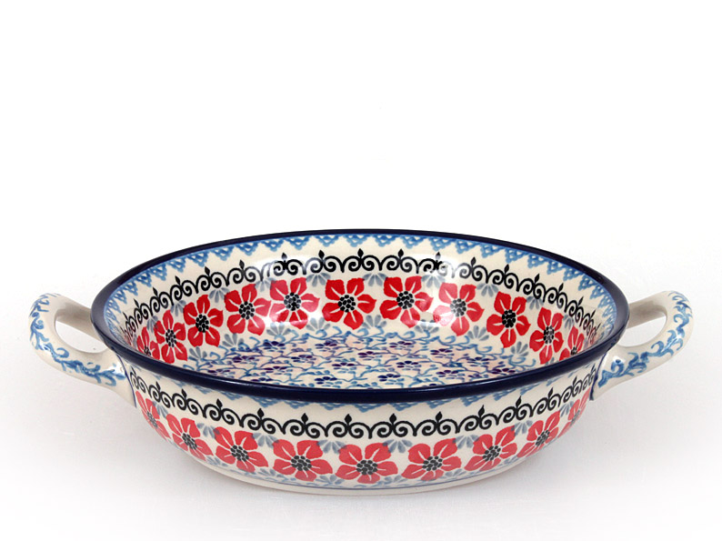 Round Baking Dish 25 cm (10")   Hibiscus