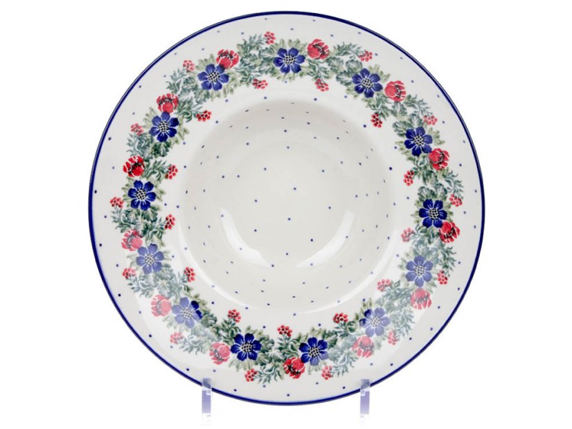 talíř na těstoviny 25 cm   Věnec