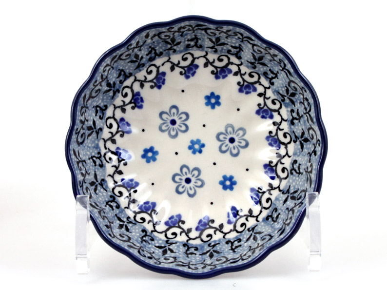 Wellenrandschale 12 cm   Bewölkt