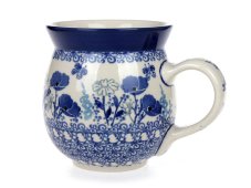 Bubble Mug 0,5 l (16 oz) Blue Garden