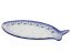 talíř "ryba" 35 cm   Zima
