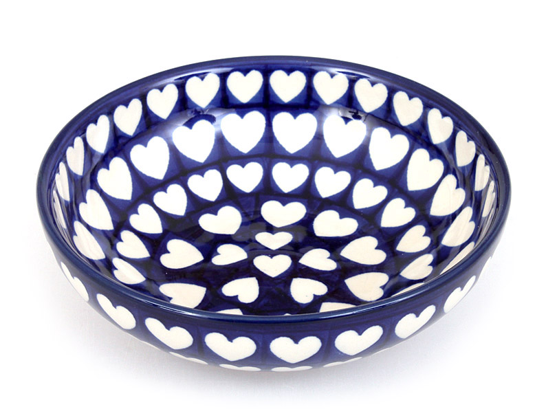 Low Bowl  17 cm (7")   Hearts