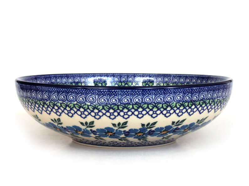 Low Bowl  22 cm (9")   Blue Rose