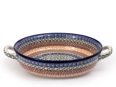 zapékací miska kulatá s uchy 27 cm   Řecký