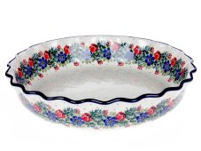 Pie Baking Dish 28 cm (11") Wreath