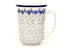 Henkelbecher ART 0,5 l   Weisse Spitze