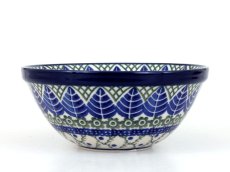 Schüssel KLASSIK 14 cm   Blaue Blätter