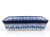 Auflaufform rechteckig 28 cm   Blaue Rose