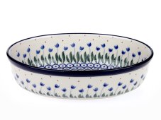 Auflaufform Oval 21 cm  Maiglöckchen