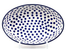 oválek 24 cm   Puntíky