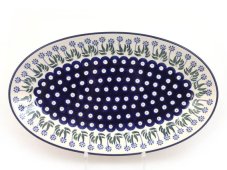ovál servírovací střední 37 cm   Sedmikrásky