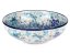 Low Bowl  17 cm (7")   Blue Summer UNIKAT