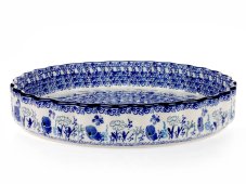 Pie Baking Dish 29 cm (11") Blue Garden