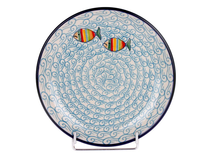 talíř desertní 18 cm   Ryby