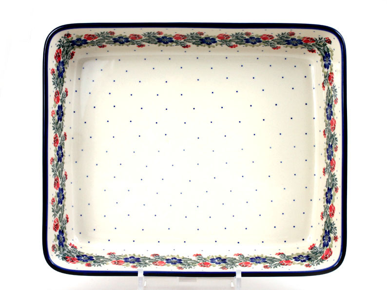 Rectangle Baking Dish 31 cm (12")   Wreath