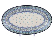 ovál servírovací střední 35,5 cm   Tyrkys