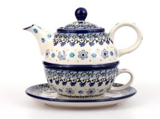One-cup Teapot 0,6 l+0,25 l Cloudy