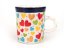 Mug Espresso 0,15 l (5 oz)   Colorful Hearts UNIKAT