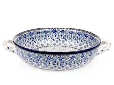 Round Baking Dish 31 cm (12") Frozen Meadow