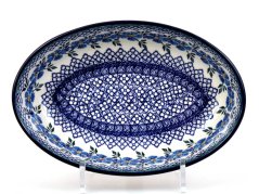 Oval Baking Dish 24 cm (9")   Blue Rose