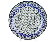 Shallow Plate 26,5 cm (10.5")   Flax Flower