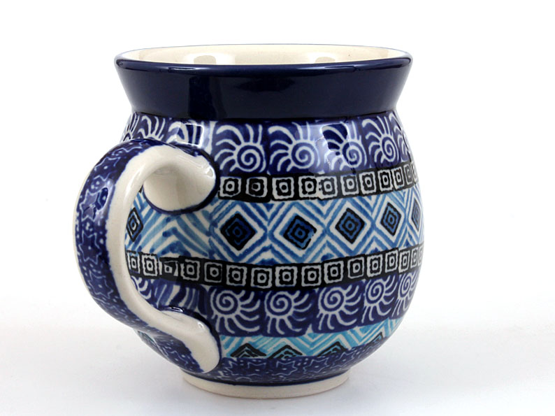 buclák střední 0,35 l   Aztécké slunce modré
