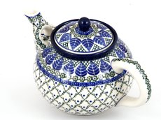 Teapot 1,8 l (62 oz) Blue Leaves