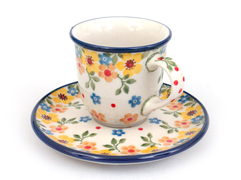 Mocca Cup with Saucer 0,06 l (2 oz)   Spring