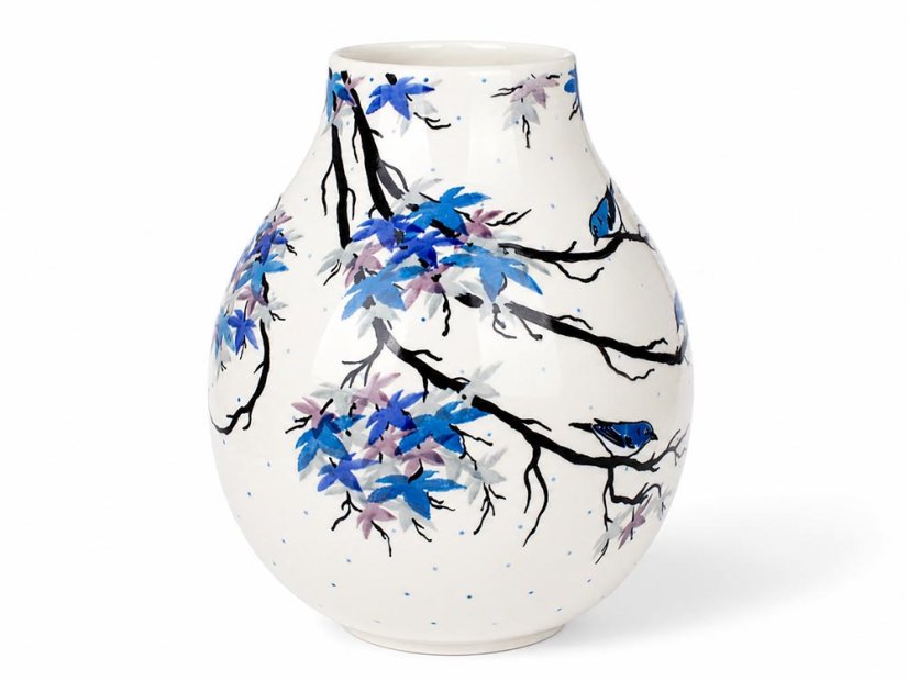 Vase 24 cm (9")   Japanese Garden UNIKAT