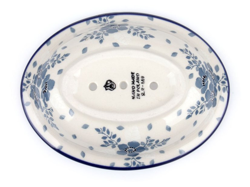 Soap Dish with Holes 14 cm (6")   Bridal bouquet
