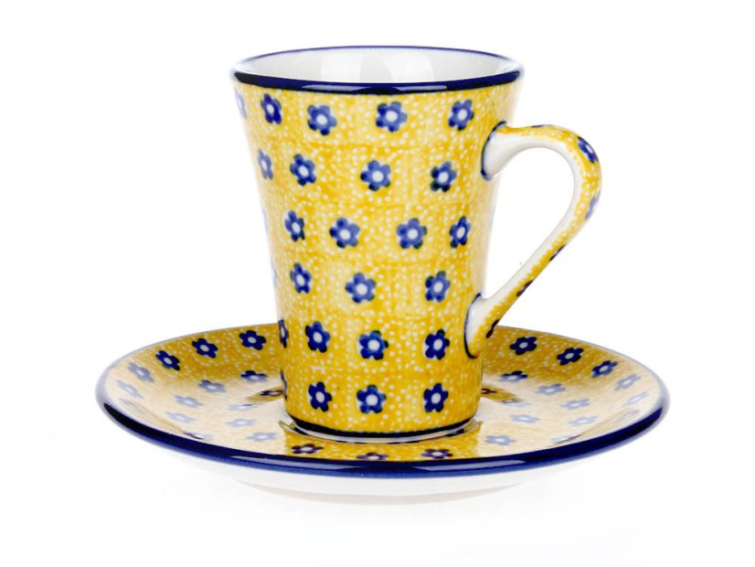 Cup with Saucer 0,13 l (4.3 oz)   Yellow