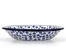 talíř hluboký 21 cm Blue Confetti